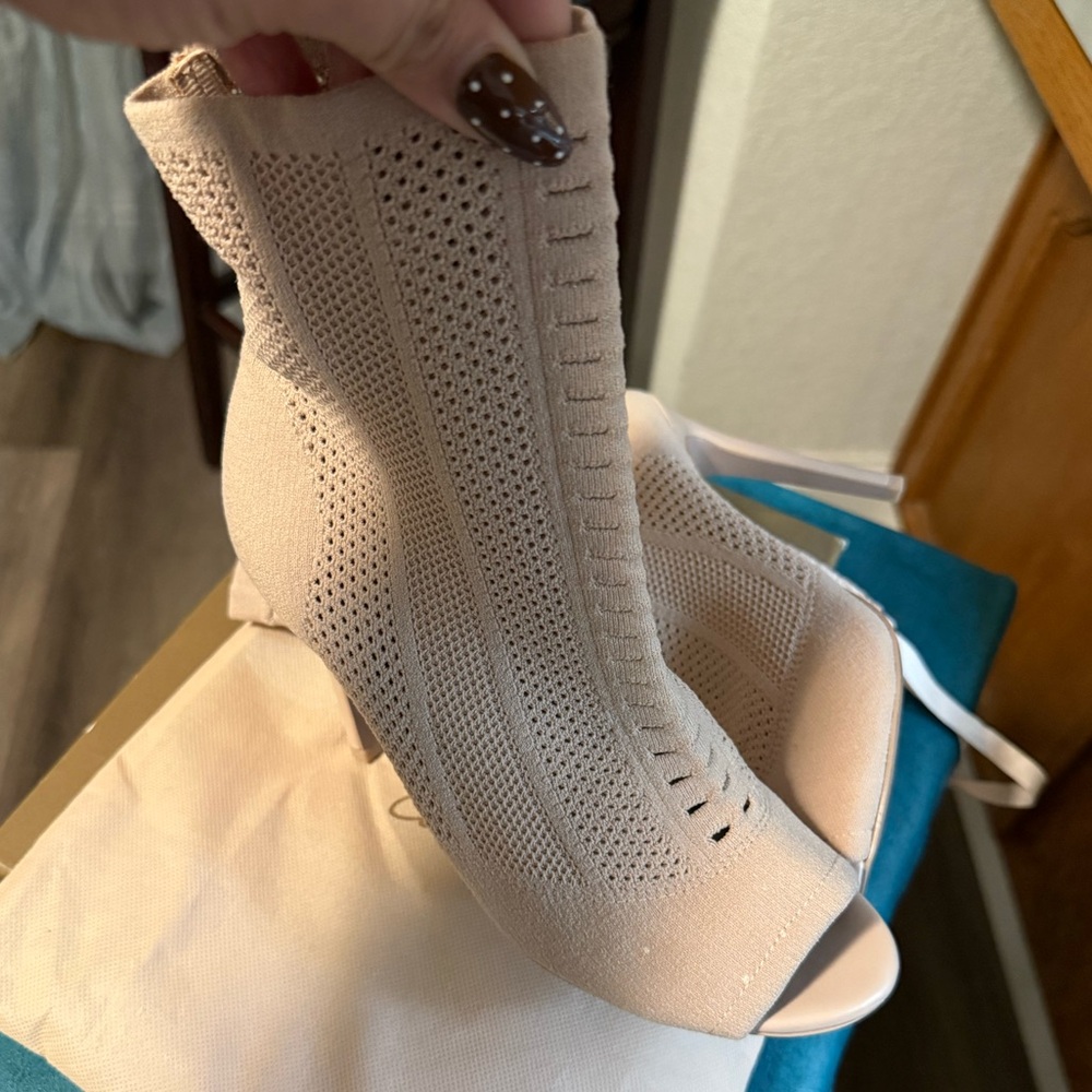 Aldo Cream Knit Turtleneck Sweater